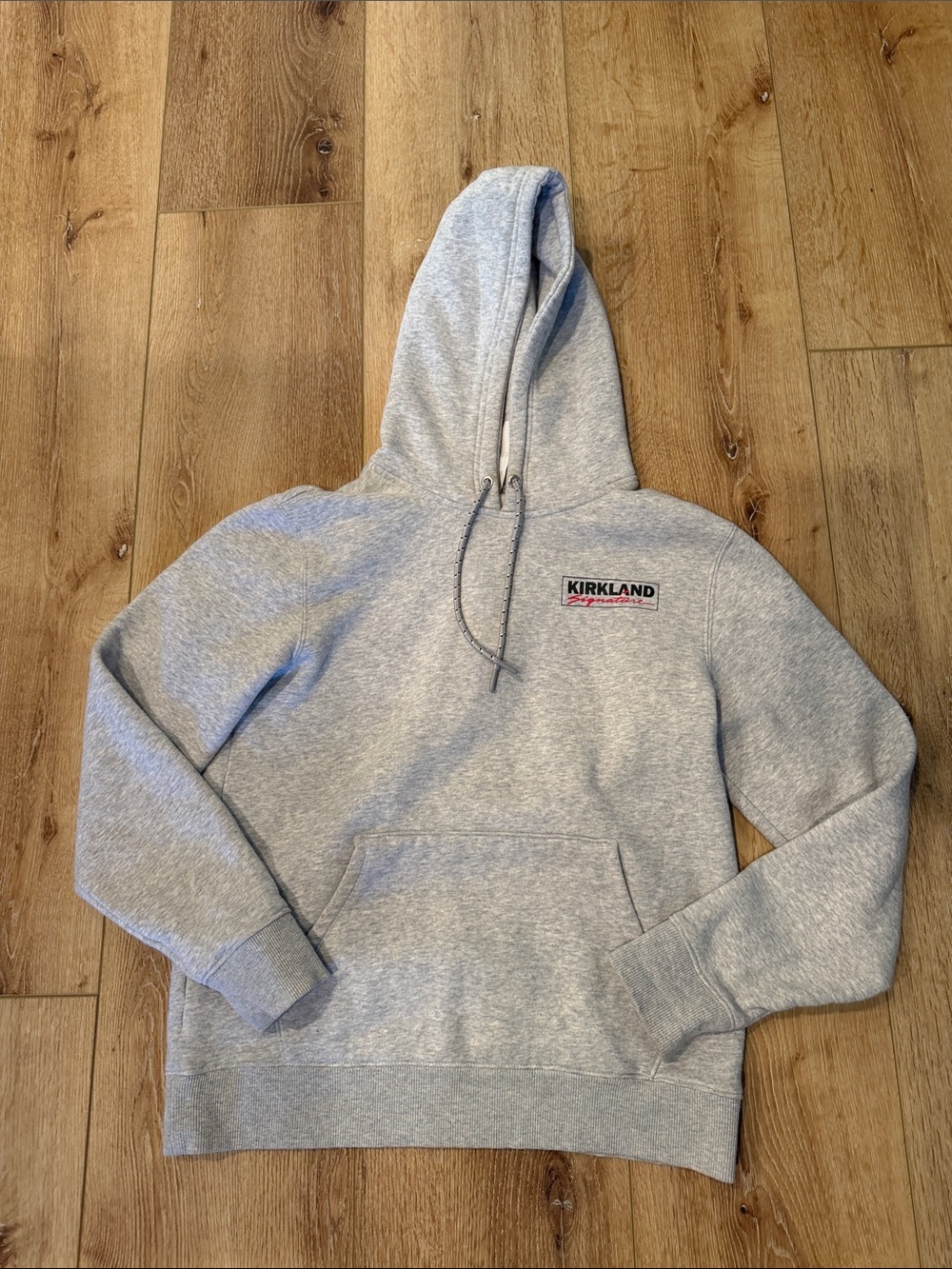 Kirkland Signature | Men's Gray Hoodie Sweatshirt | size Men’s XS / Women’s S